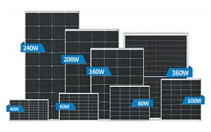 Panouri solare fotovoltaice JTH